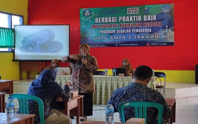 Berbagi Praktik Baik Implementasi Kurikulum Merdeka UPTD SMPN 2 Tragah